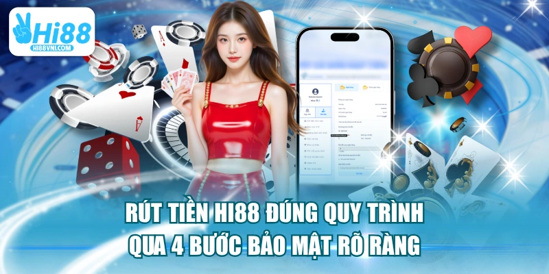 Rút Tiền HI88 Đúng Quy Trình Qua 4 Bước Bảo Mật Rõ Ràng